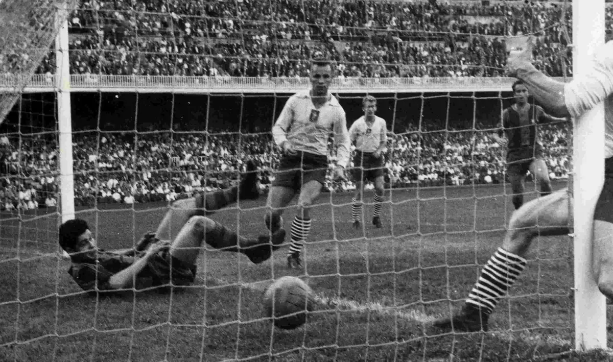 Reprezentacja Polski na otwarciu Camp Nou